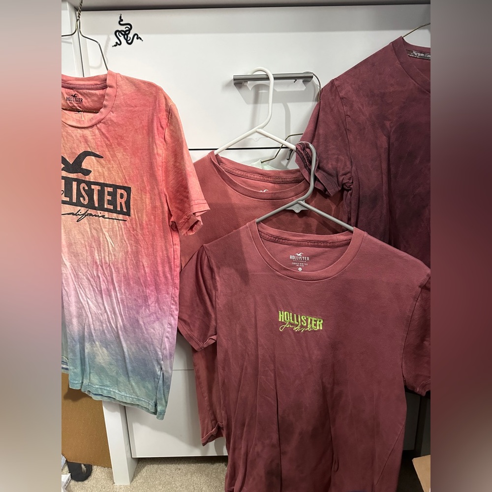 Bundle of 5 hollister t-shirts